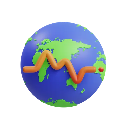 Earth Beat  3D Icon