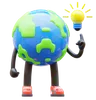 Earth Character Get Idea
