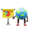 Earth Character Giving Business Presentation