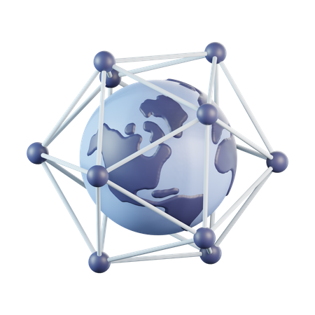 Earth Connection  3D Icon