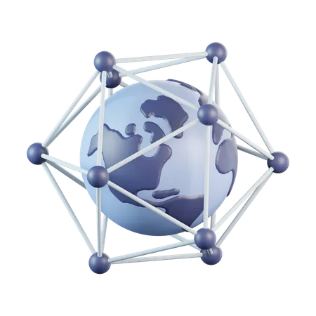 Earth Connection  3D Icon