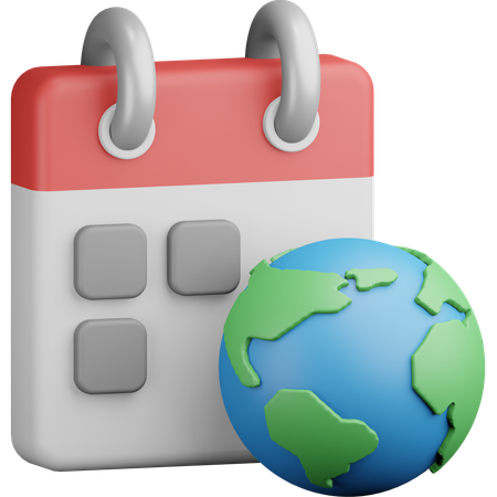 Earth Day  3D Icon