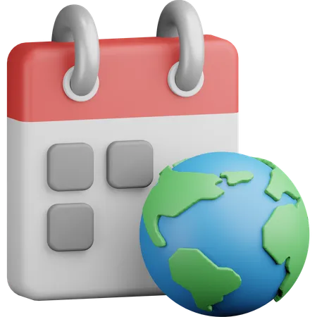 Earth Day  3D Icon