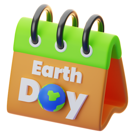 Earth Day  3D Icon