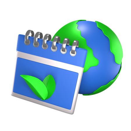 Earth Day  3D Icon