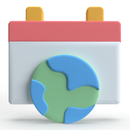 Earth Day  3D Icon