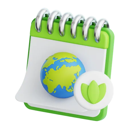 Earth Day  3D Icon