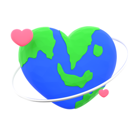 Earth Day  3D Icon