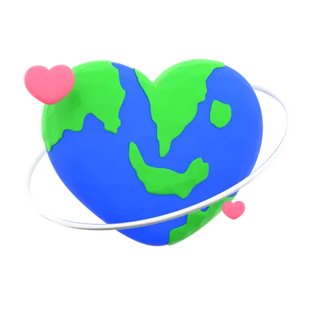 Earth Day  3D Icon