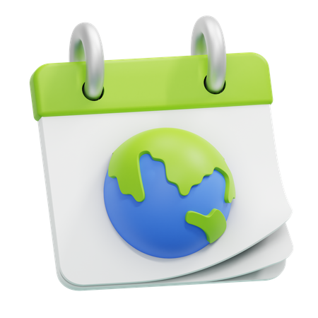 Earth Day  3D Icon