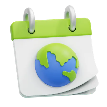 Earth Day  3D Icon