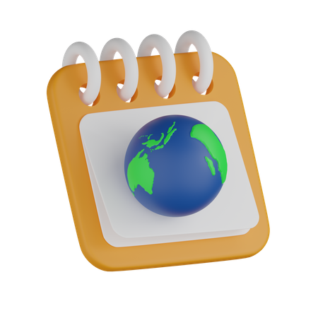 Earth Day  3D Icon