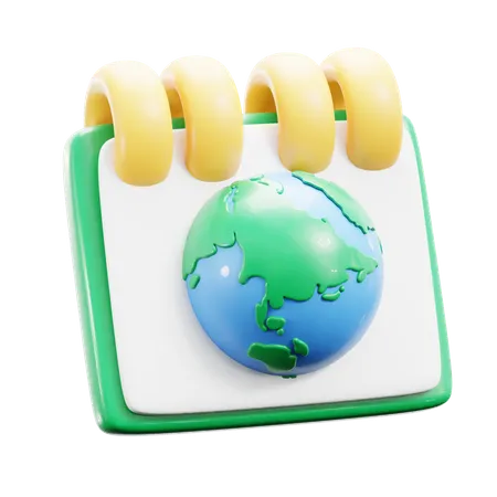 Earth Day  3D Icon