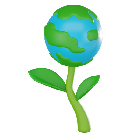 Earth Day  3D Icon