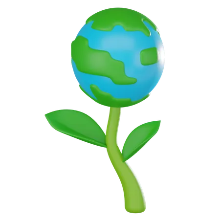 Earth Day  3D Icon