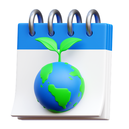 Earth Day  3D Icon