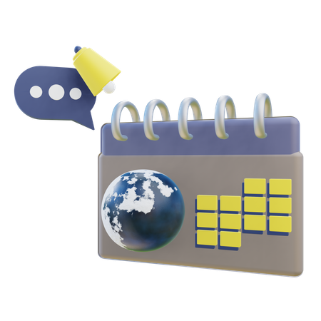 Earth Day  3D Icon