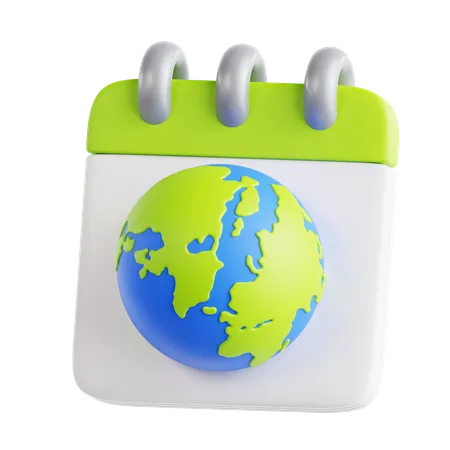 Earth Day  3D Icon