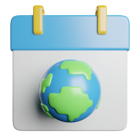 Earth Day  3D Icon