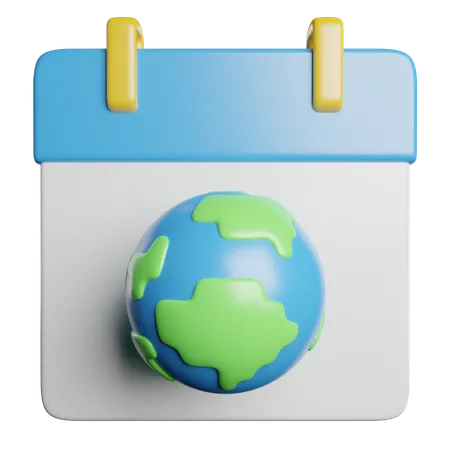 Earth Day  3D Icon