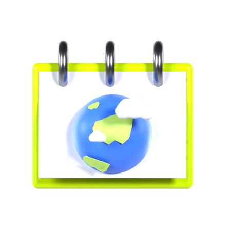 Earth Day  3D Icon