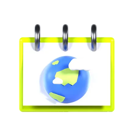 Earth Day  3D Icon