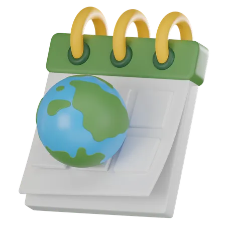 Earth Day  3D Icon