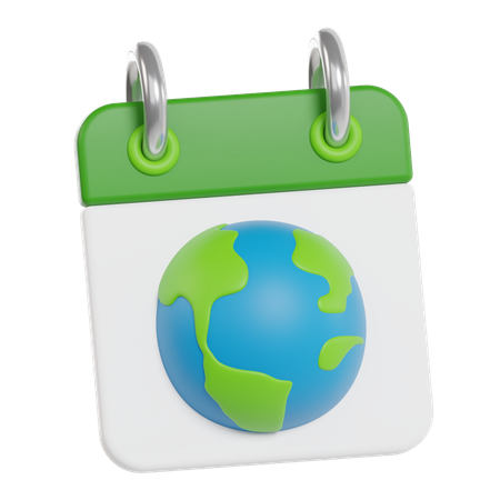 Earth Day  3D Icon