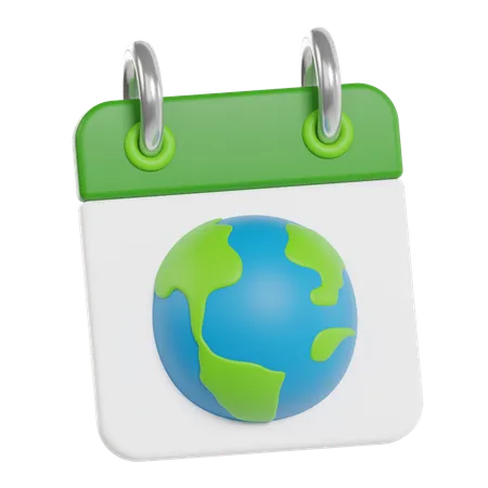 Earth Day  3D Icon