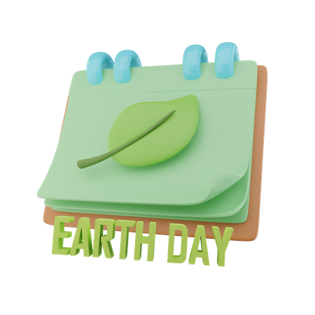 Earth Day  3D Icon