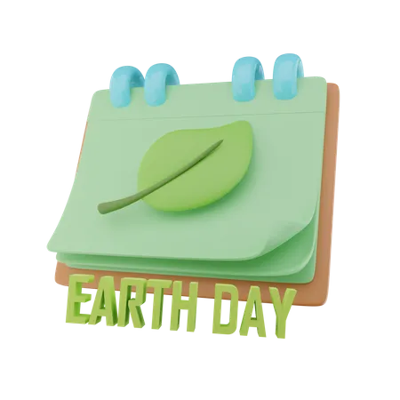 Earth Day  3D Icon