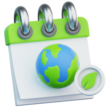 Earth Day  3D Icon