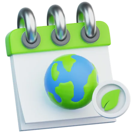 Earth Day  3D Icon