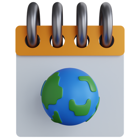 Earth Day  3D Icon