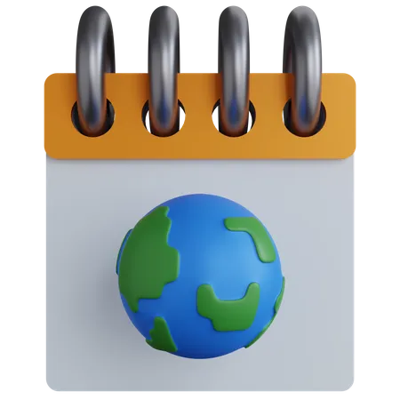 Earth Day  3D Icon