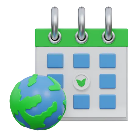 Earth Day  3D Icon