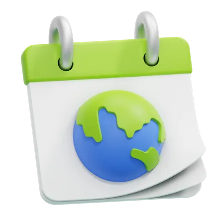 Earth Day  3D Icon