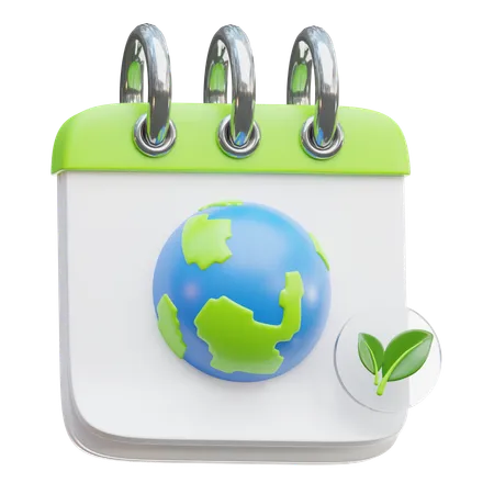 Earth Day  3D Icon