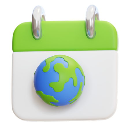 Earth Day  3D Icon