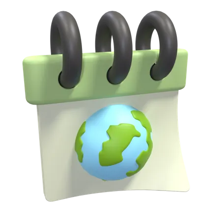 Earth Day  3D Icon