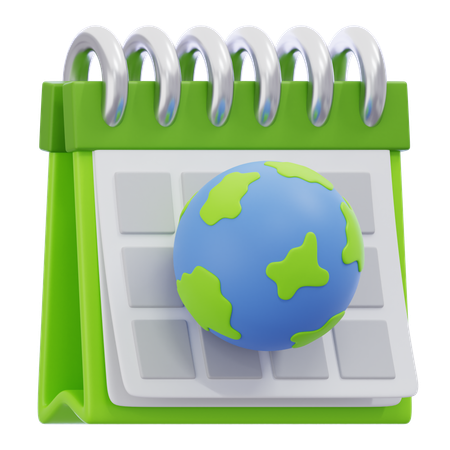 Earth Day  3D Icon