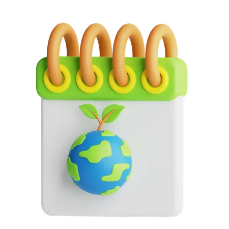 Earth Day  3D Icon