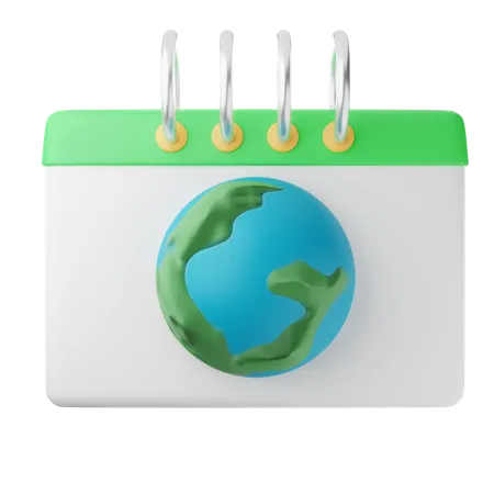 Earth Day  3D Icon