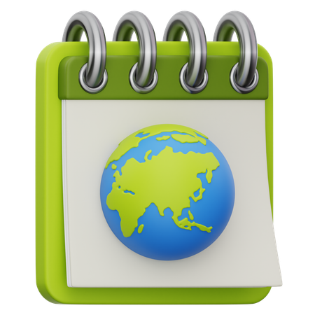 Earth Day  3D Icon