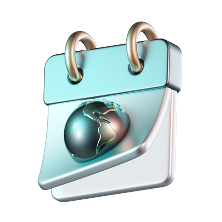 Earth Day  3D Icon