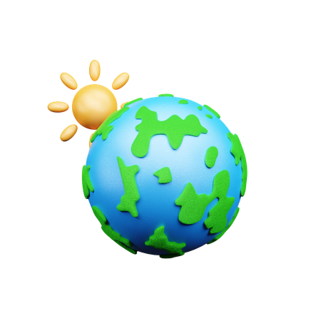 Earth Day  3D Icon