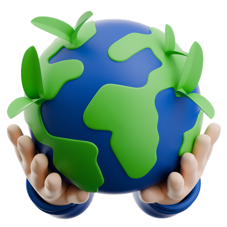 Earth Day  3D Icon