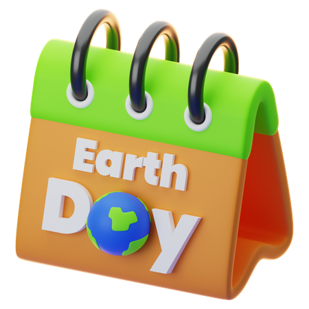 Earth Day  3D Icon