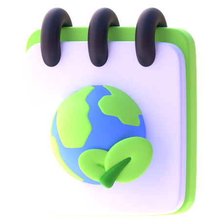 Earth Day  3D Icon