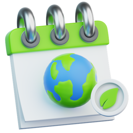 Earth Day  3D Icon